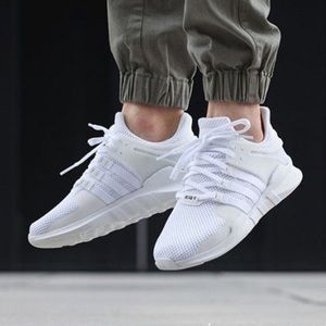 eqt support triple white